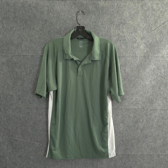 zero restriction Other - Zero Restriction Tour Series Golf Polo Shirt Mens Medium Green Solid Performance